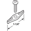 Prime-Line  White  Plastic  Screen/Storm Door Clip  12 pk