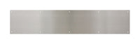 National Hardware  6 in. H x 30 in. L Satin Nickel  Aluminum  Kickplate (Pack of 2)