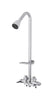 Homewerks Homewerks 1-Handle Chrome Outdoor Shower Kit