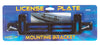 Custom Accessories Black Plastic License Plate Mounting Bracket