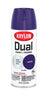 Krylon  Dual  Gloss  Paint + Primer Spray Paint  12 oz. Purple (Case of 6)