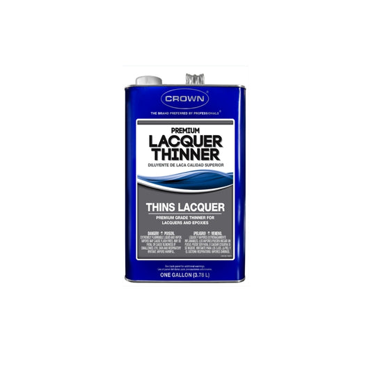 Crown Premium Lacquer Thinner 1 gal. (Pack of 4)
