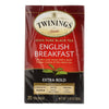 Twinings Tea - Tea Eng Breakfast Extra Bld - Case of 6 - 20 CT