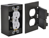 Bronze Duplex Receptacle Outlet Kit