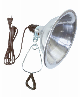 Clamp Utility Light With Reflector, 150-Watts