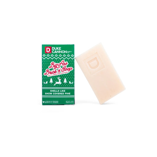 Duke Cannon Snow Covered Pine Scent Bar Soap 10 oz. (Pack of 6)