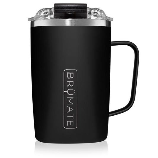 BruMate Toddy 16 oz Matte Black BPA Free Insulated Mug