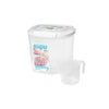 Sistema Klip It Clear Plastic Phthalate & BPA Free Sugar Container 81.15 oz. with Lid