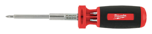 Milwaukee 10 pc. Multi-Bit Driver 10 in. Chrome-Plated Steel