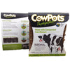 CowPots 2.88 in. H X 3 in. W X 1.88 in. L Plant Pot Seed Starter 12 pk (Pack of 12)