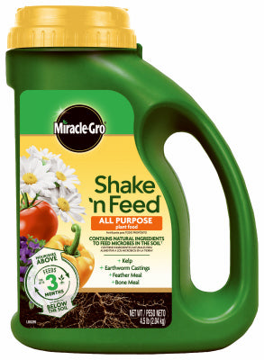 Miracle Gro 3001910 4.5 Lbs Shake n' Feed® All Purpose Plant Food 12-4-8