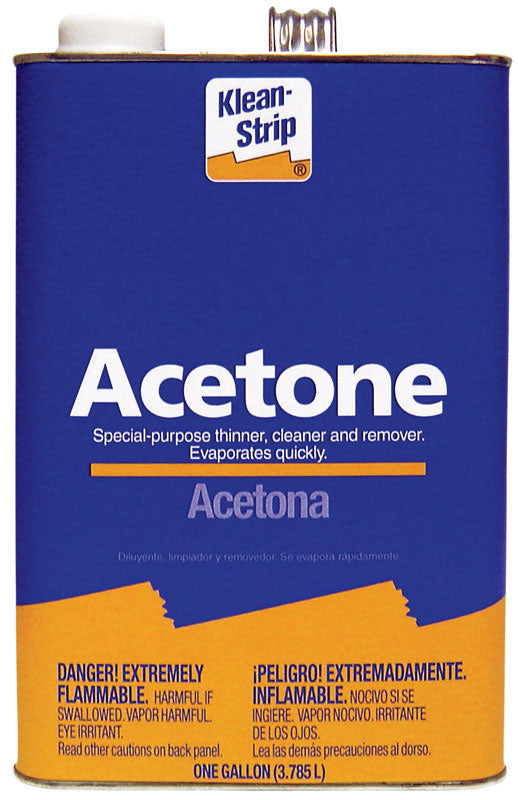 Klean Strip Acetone 1 gal. (Pack of 4)