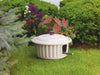 Suncast Hose Hideaway 50 ft. Stationary Hideaway Brown Hose Cabinet (Pack of 2)