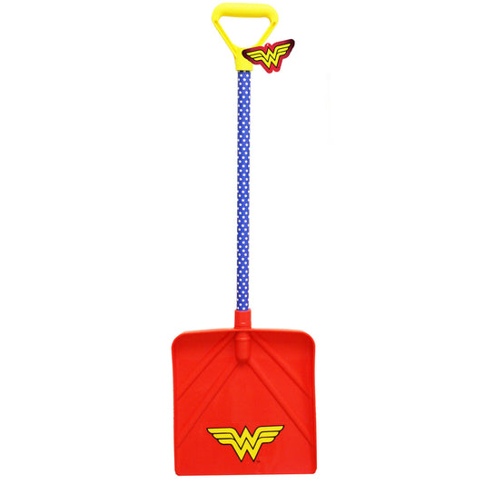Midwest Quality Gloves Wonder Woman 9 in. W X 30 in. L Poly Snow Shovel