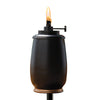 Tiki Black Ceramic 65 in. Kokomo Tabletop Torch 1 pc