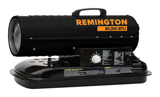 Remington 80,000 Btu/h 2000 sq ft Forced Air Kerosene Heater