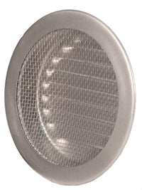 Circle Vent, Brown, 4-In.