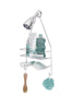Zenna Home Bathstyles 17.75 in. H X 10 in. W X 3.75 in. L Chrome Silver Shower Caddy