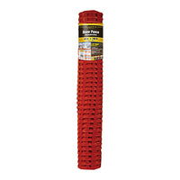Snow/Safety Fence, Orange Plastic, 4 x 100-Ft.