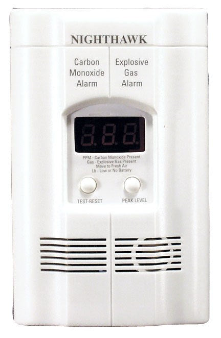 Kidde 900-0113-02 White Carbon Monoxide & Explosive Gas Alarm