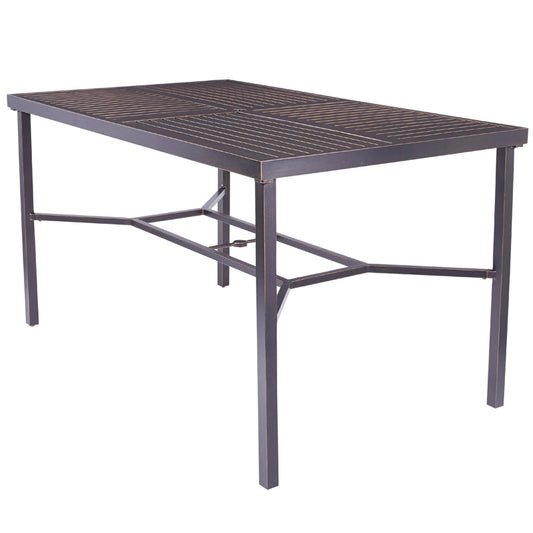 Living Accents  Brown  Ellington  Dining Table