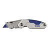 Irwin FK250 Folding 6.3 in. Lockback Utility Knife Blue 1 pk