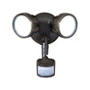 All-Pro Motion-Sensing Hardwired LED Bronze Security Light