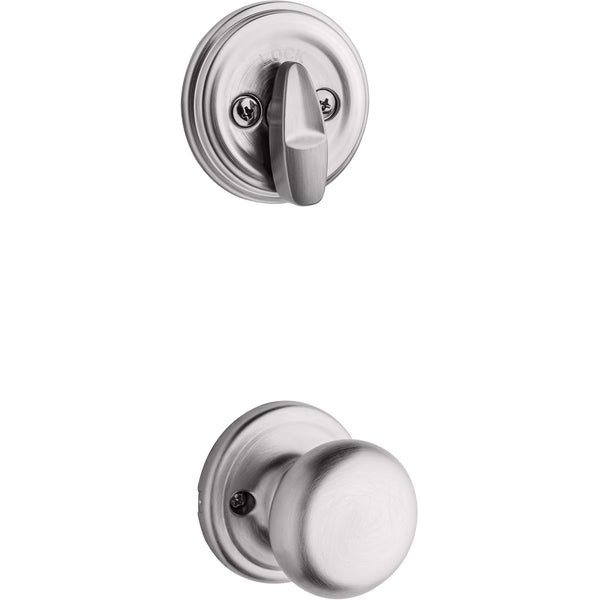 967H 26D SMT Hancock 2-Cyl Trim Pack for 801 Handlesets - Satin Chrome