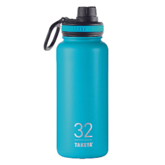 Takeya  32 oz. Double Walled  Water Bottle  Ocean