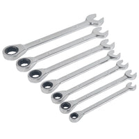 Ratcheting Wrench Set, SAE, 7-Pc.