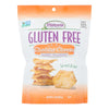 Miltons Gluten Free Baked Crackers - Cheddar Cheese - Case of 12 - 4.5 oz.