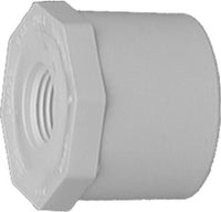 Genova Products 34215 1" X 1/2" PVC Sch. 40 Reducing Bushing (Pack of 10)