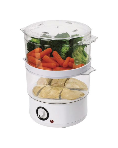 400 Watt Stainless Steel Food Steamer - 4 Quart Capacity 