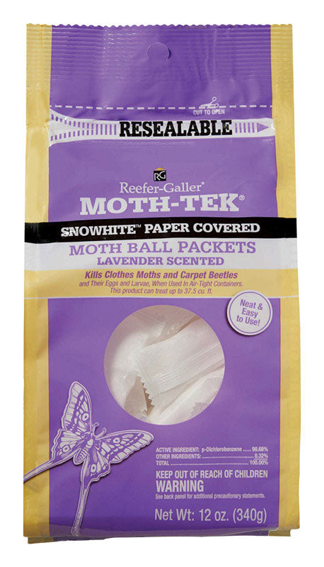 Reefer-Galler  MOTH-TEK  Moth Balls  12 oz.