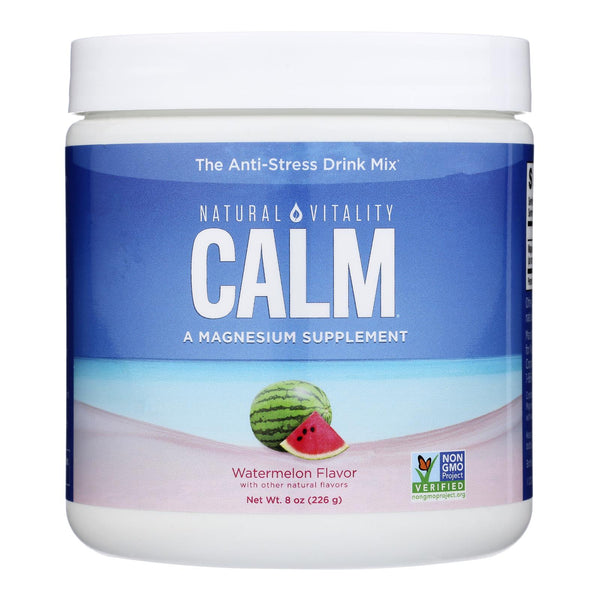 Natural Vitality - Sandía calmante - 1 unidad de 1 a 8 oz
