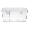 Deflect-O 4 in. H x 8 in. W x 4.375 in. D Stackable Craft Bin (Pack of 4)