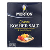 Morton Coarse Kosher Salt  - Case of 12 - 48 OZ