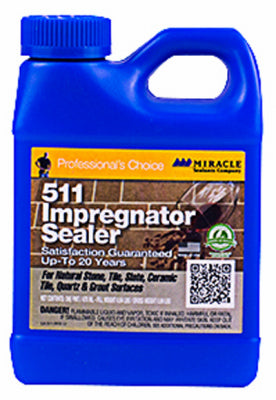 Miracle Sealants Company 511pt6 1 Pint Clear Impregnator Penetrating Sealer
