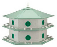 Heath  24 in. H x 27 in. W x 27 in. L Aluminum  Bird House