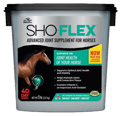 Sho-Flex Joint Supplement For Horses, 5-Lbs.