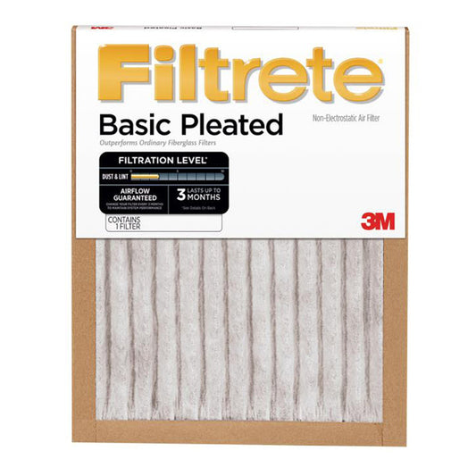 Filtrete 16 in. W X 30 in. H X 1 in. D Fiberglass 5 MERV Pleated Air Filter 1 pk (Pack of 6)