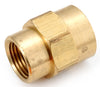 Amc 756119-0402 1/4" X 1/8" Low Lead Brass Reducing Coupling