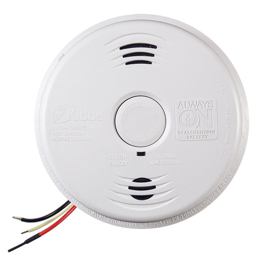 Kidde Worry-Free Hard-Wired Ionization Smoke and Carbon Monoxide Detector