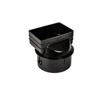 ADS 6 in. Snap Polyethylene Downspout Adapter