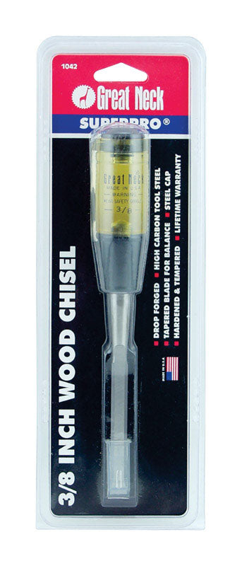 Great Neck Professional Quality 3/8 in. W Wood Chisel 1 pk