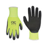 CLC Work Gear T-Touch Men's Safety Gloves Black/Green L