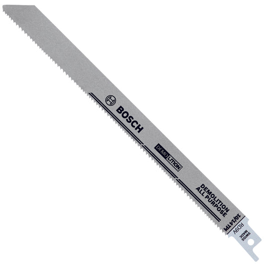 Bosch Edge 9 in. Bi-Metal Reciprocating Saw Blade Set 5/8 TPI 5 pk