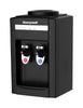 Honeywell 5 gal. Plastic Black Rectangle Table Top Water Cooler Dispenser