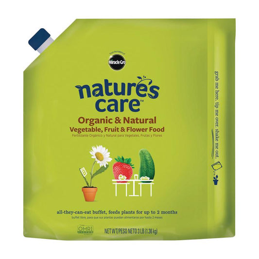 Miracle-Gro Nature's Care Organic Granules Plant Food 3 lb