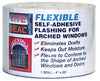 Flexible Flashing, Window & Door, Self-Adhesive, Waterproof, 4-In. x 25-Ft.